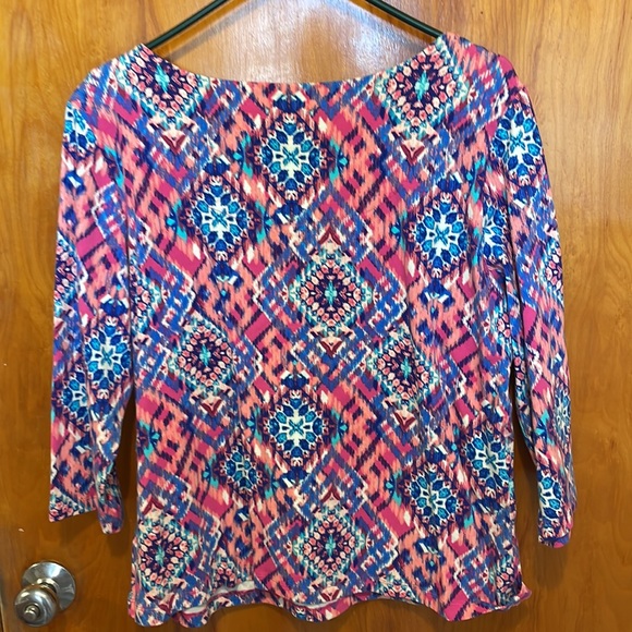 Ruby Rd 3/4 length top - Picture 3 of 4